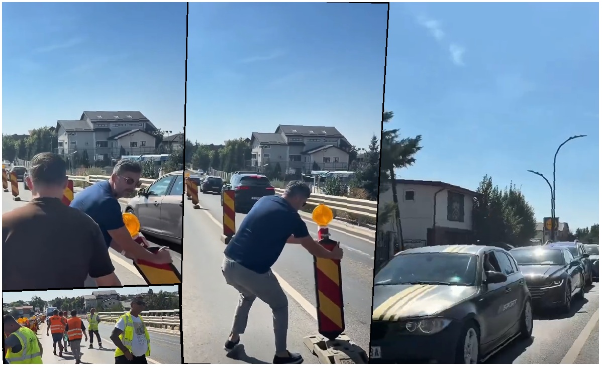 Scandal în Berceni. Primarul a blocat lucrările la podul peste A0: „Luni mă găsiți spânzurat și pe mine și pe băieți de pod” VIDEO