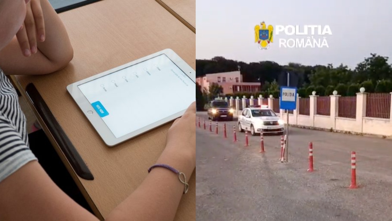 Doi tineri, acuzați că au furat 14 tablete dintr-o școală din Cluj după ce au dezactivat camerele de supraveghere VIDEO
