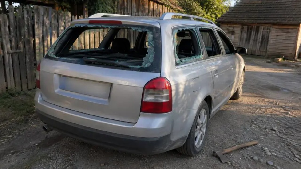 O adolsecentă de 17 ani din Sibiu a distrus cu toporul mașina fostului iubit. Tânăra susține că a fost provocată de bărbat, care i-ar fi spus că nu e tatăl copilului ei