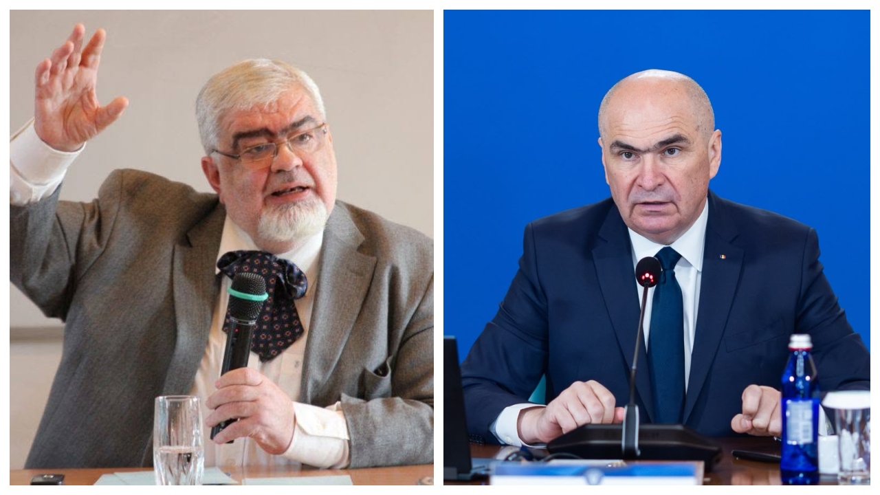 Pleșu s-a sucit! După ce l-a numit pe Bolojan ”cel mai bun premier pe care l-am avut după 1990”, acum spune că ”avem conducători de mâna a doua”