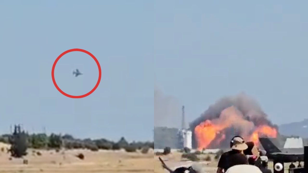 Un avion de vânătoare s-a prăbușit în timpul unui spectacol aerian din Grecia. Cei doi piloți au murit VIDEO