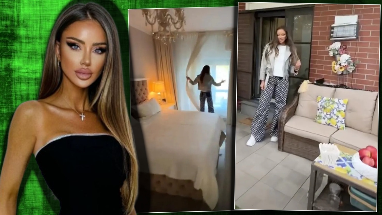 Bianca Drăgușanu și-a amenajat  grădină în fața blocului. Imagini din interiorul locuinței