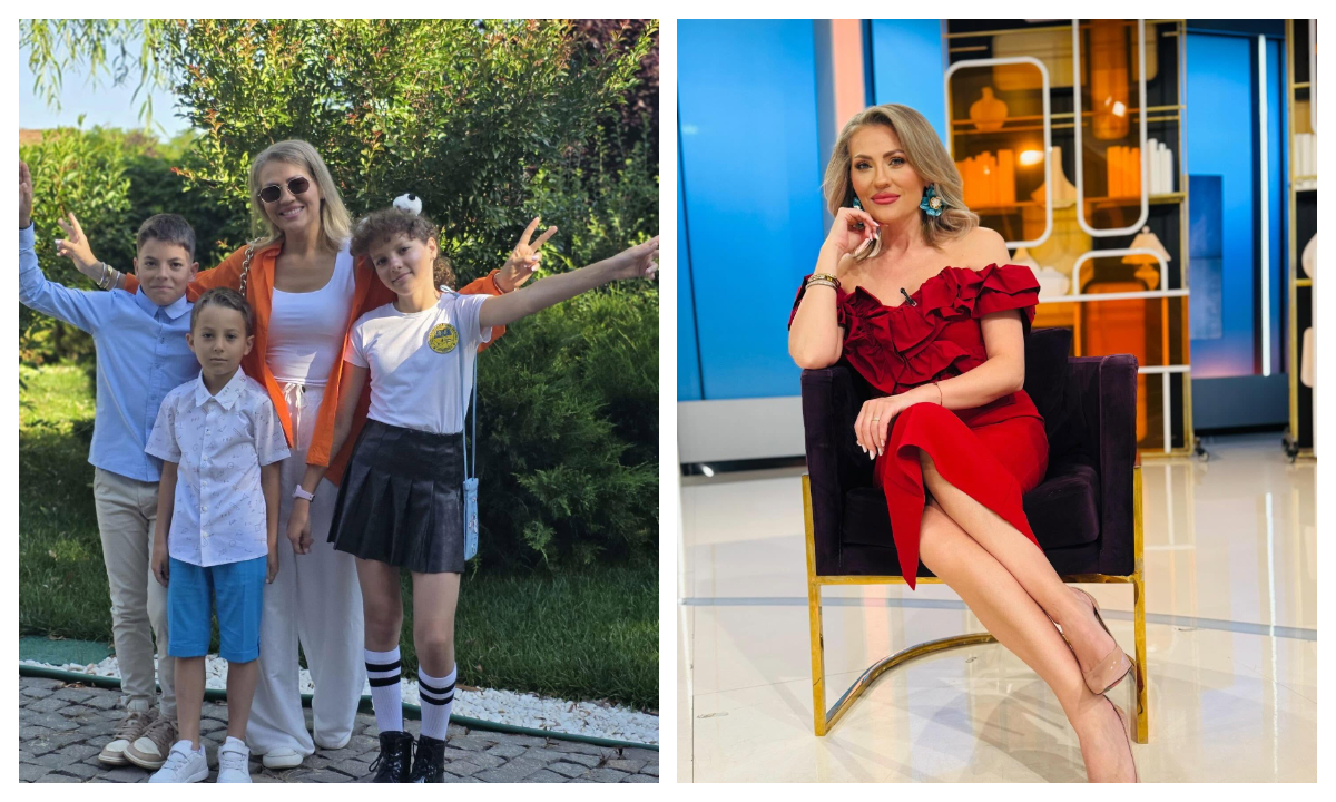 La ce școală învață copii Mirelei Vaida. Cum reacționează vedeta când Carla, Vladimir și Tudor iau câte o notă mică