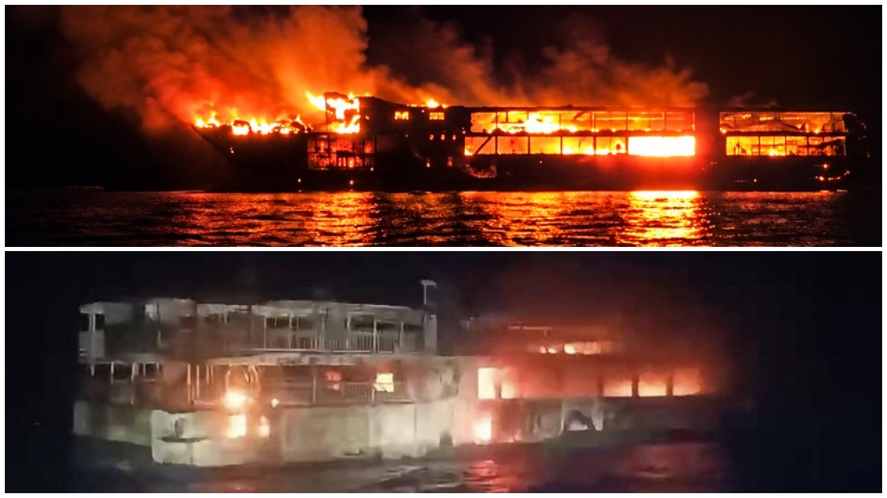 Incendiu la bordul unui feribot în Filipine. Cel puțin cinci persoane au murit și alte 87 sunt date dispărute