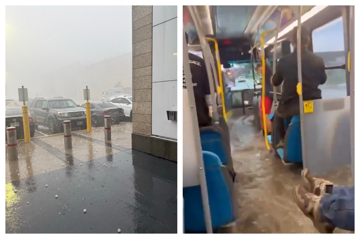 Furtună cu putere de uragan la Toronto. Peste 50.000 de locuinţe nu au curent, traficul aerian a fost blocat total VIDEO