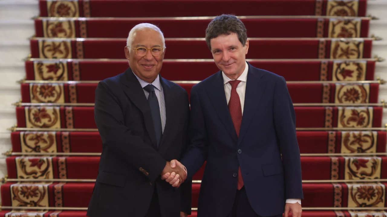 Nicușor Dan l-a primit la Palatul Cotroceni pe președintele Consiliului European, Antonio Costa VIDEO