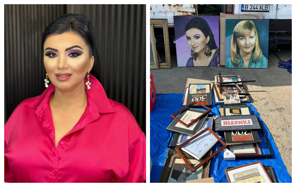 Adriana Bahmuțeanu reacționează după ce a aflat că lucrurile lui Silviu Prigoană au ajuns să fie vândute la un târg de vechituri din București