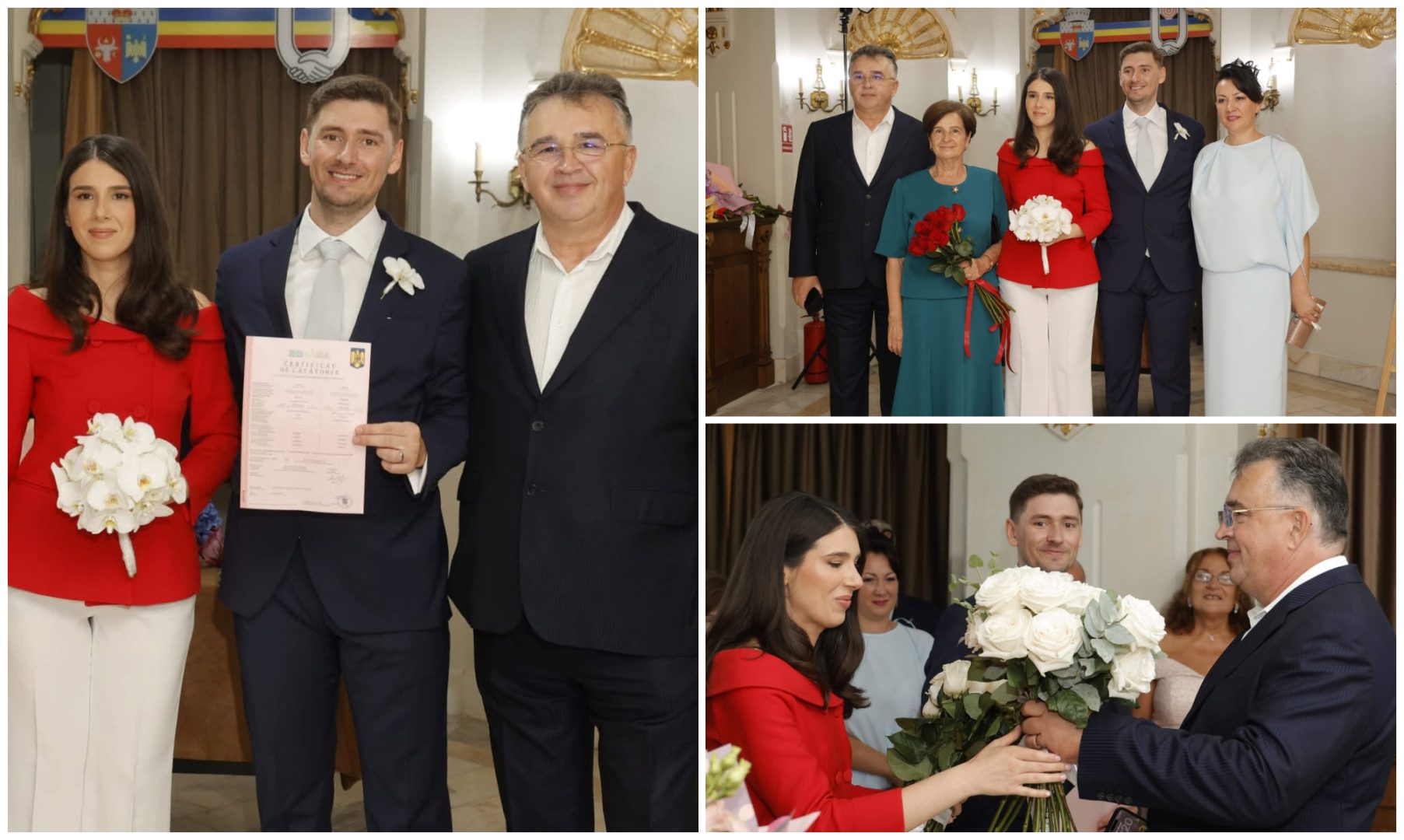 Fiica fostului președinte CJ Vrancea, Marian Oprișan, s-a căsătorit în acest weekend. Primele imagini de la evenimet: „Sunt cel mai mândru tată”
