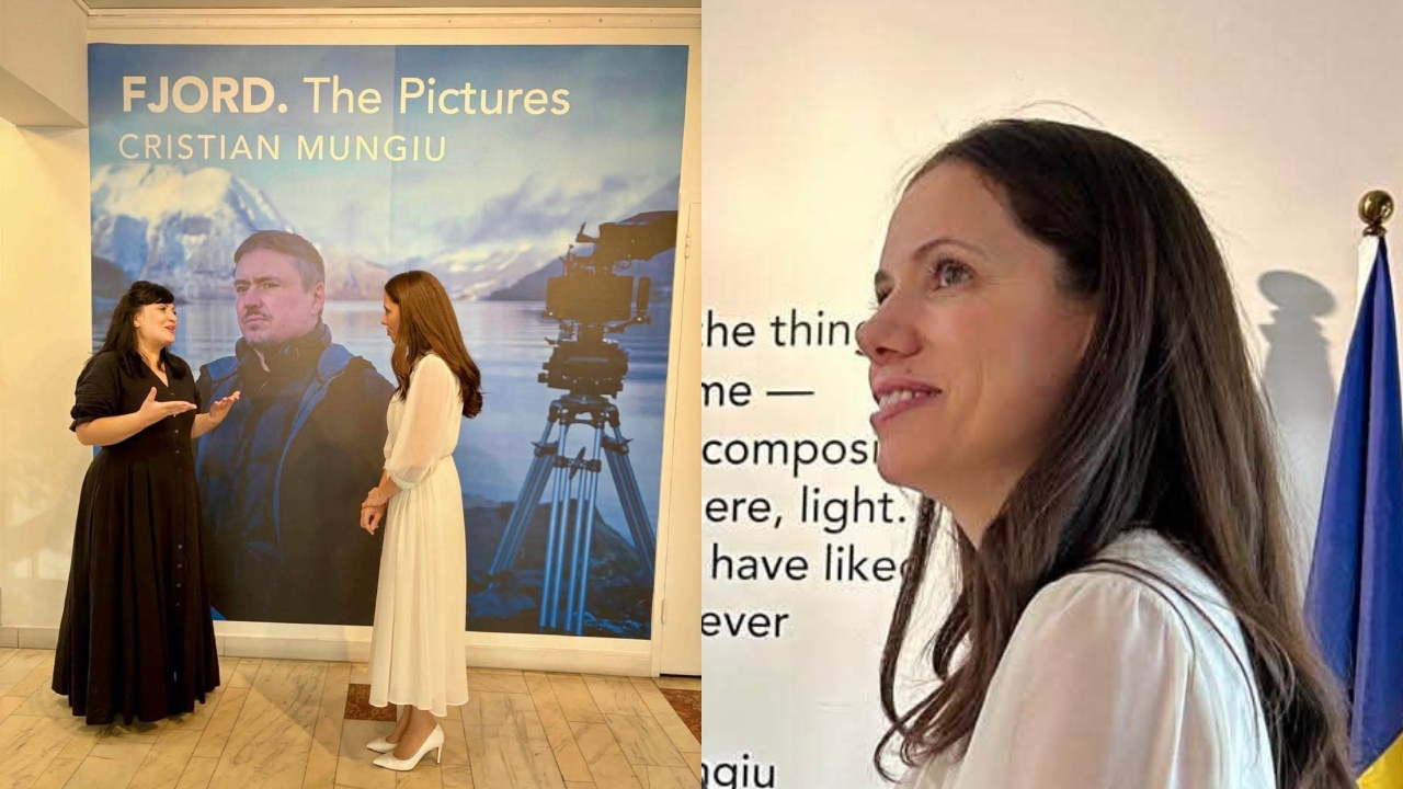 Prima Doamnă a României, Mirabela Grădinaru, a vizitat expoziția „FJORD The Pictures” la New York Expoziția reunește fotografii realizate de regizorul Cristian Mungiu în timpul filmărilor producției premiate cu Palme d’Or FOTO