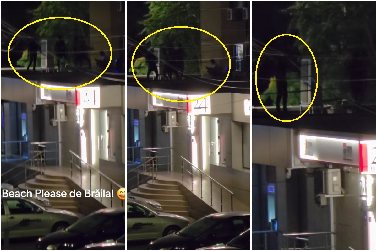 Grup de nepalezi, dans pe manele pe acoperişul unei clădiri din Brăila. Internetul a luat foc: „Trebuiau să facă petrecere în copaci”/”Sat fără câini”. VIDEO