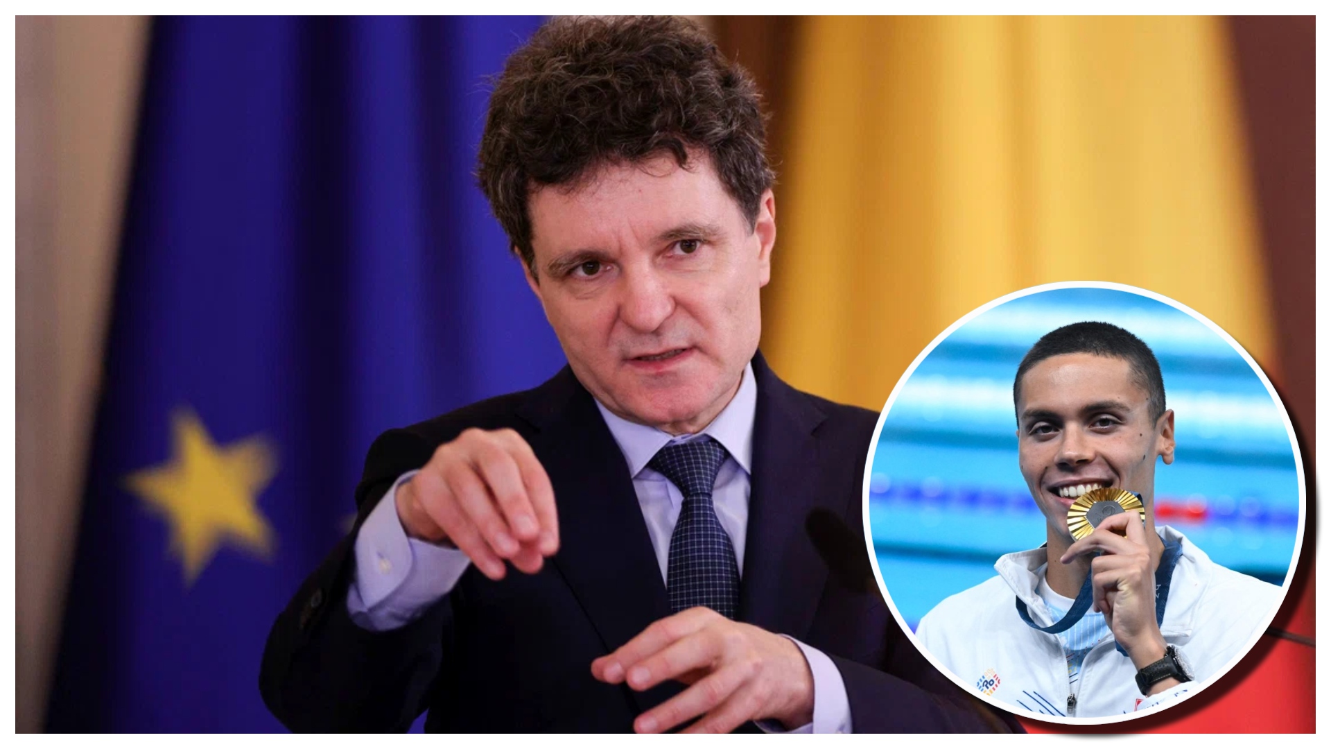 Nicușor Dan, despre salariu lui David Popovici la Dinamo. „Este un lucru pozitiv pentru România”