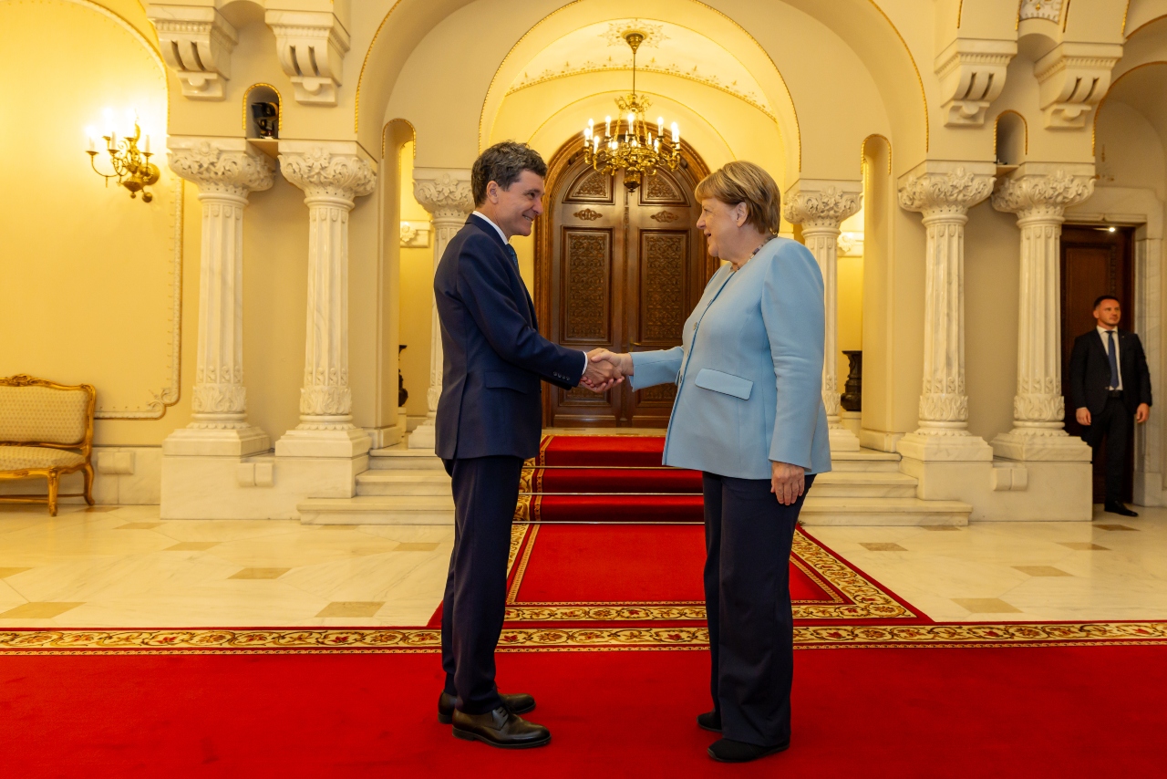 Angela Merkel, în vizită la Cotroceni. Nicușor Dan dezvăluie ce a vorbit cu fostul cancelar german