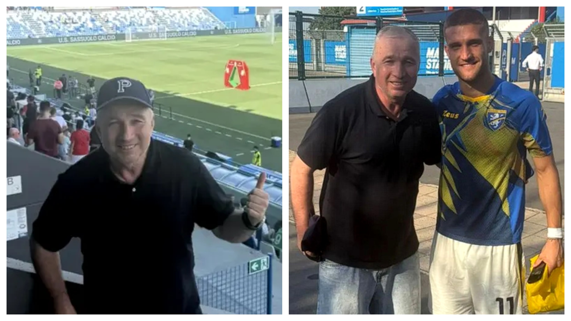 Apariție-surpriză a lui Dan Petrescu în Italia. Motivul pentru care a mers la meciul lui Daniel Bîrligea