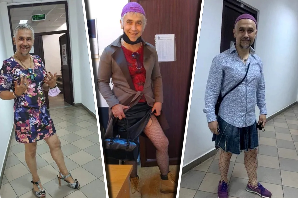 Celebrul polițist travestit Cezar Bucur lovește din nou! A depus plângeri penale împotriva mai multor colegi care ar fi refuzat să colaboreze cu el