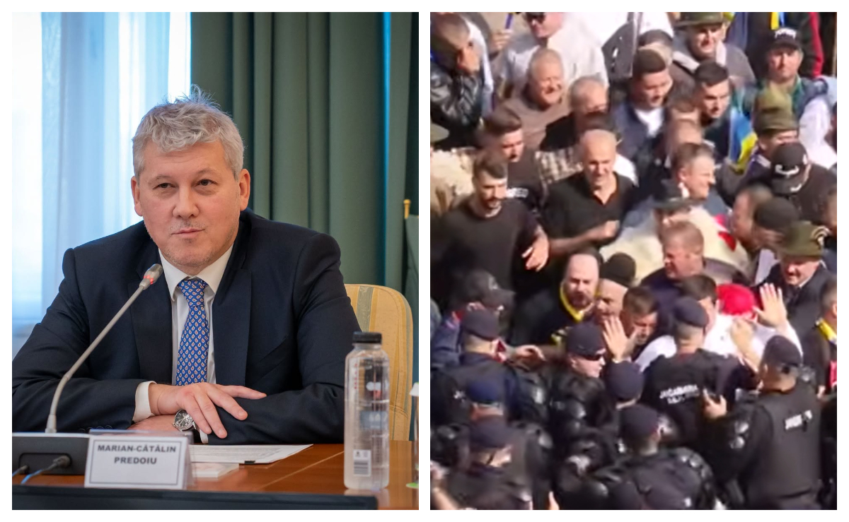 Violențe în Capitală. Mesajul transmis de Cătălin Predoiu: Cei care au încălcat legea vor fi supuși procedurilor legale
