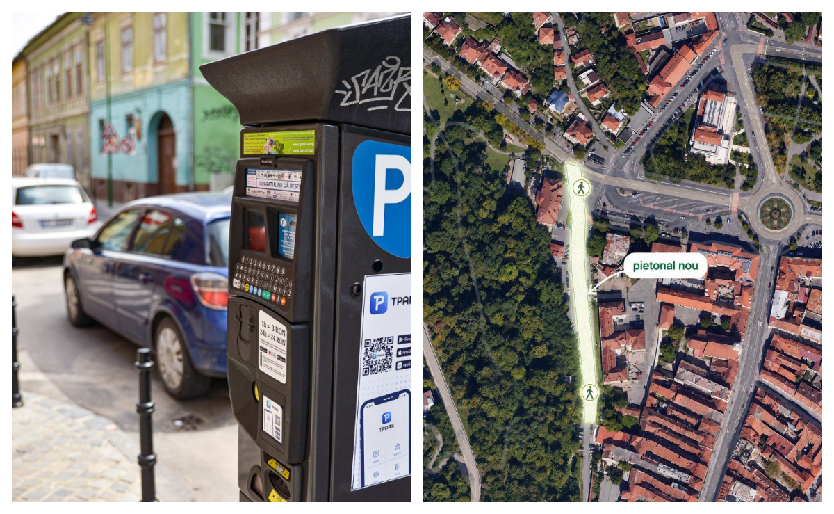 Parcare mamut subterană în Brașov, chiar sub cel mai mare parc din centrul orasului