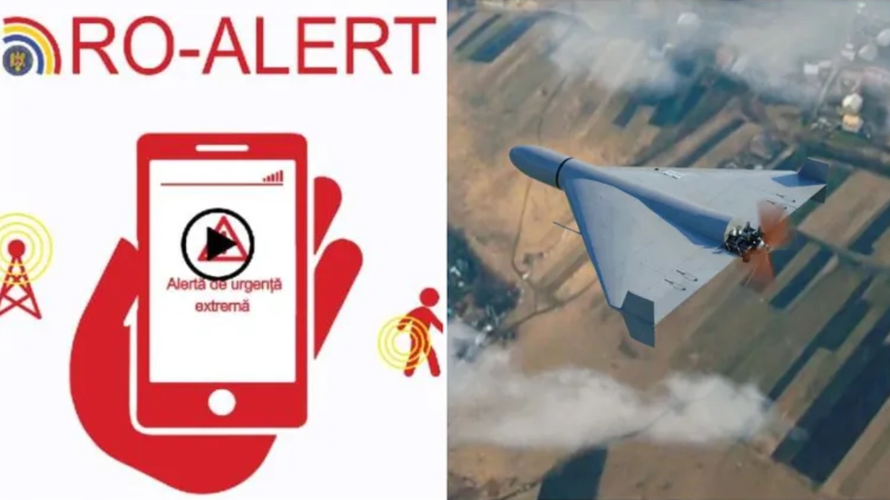 RO-Alert în nordul județului Tulcea, după detectarea unor ținte aeriene lângă granița cu Ucraina. Două F-18 spaniole, pregătite pentru decolare