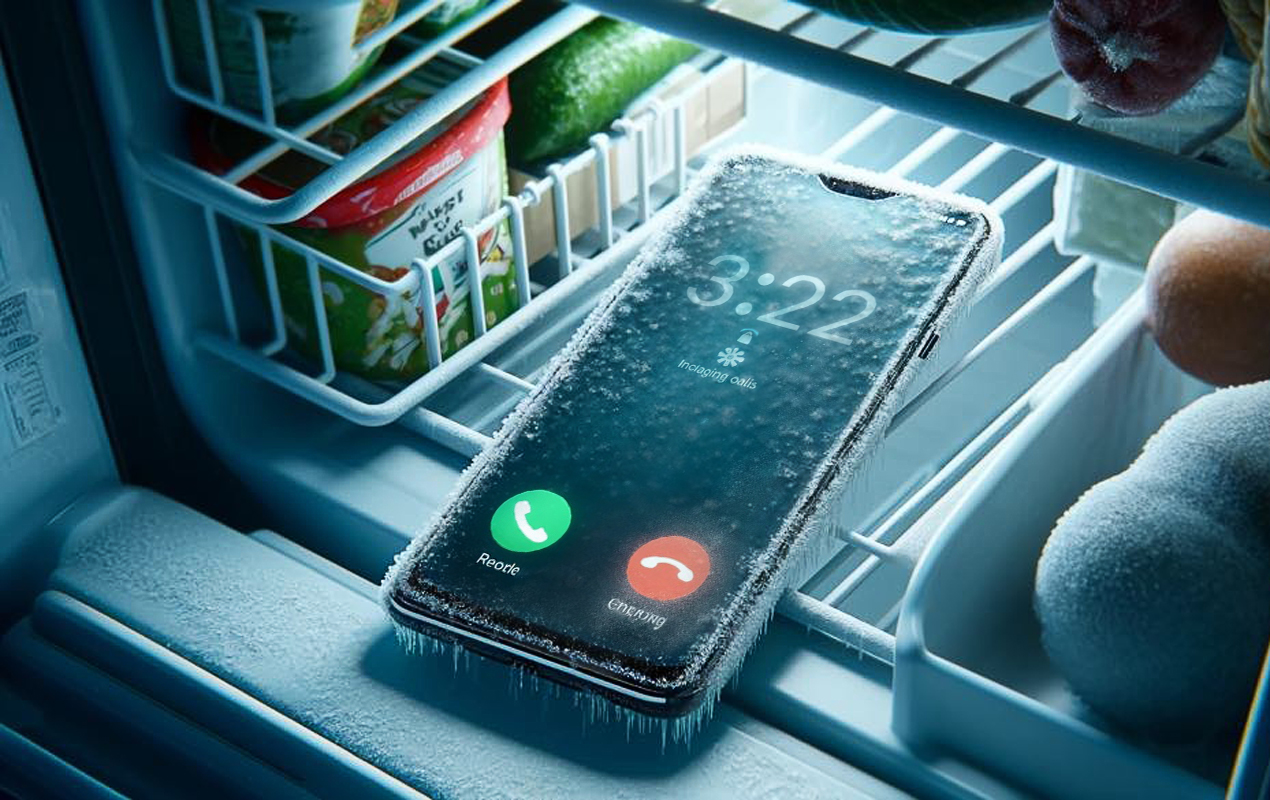 Trendul periculos de pe TikTok! Ce se întâmplă real dacă încerci să îți răcești telefonul în frigider